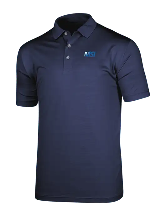 Callaway Vibrant Navy Ventilated Polo w/MSI Icon logo