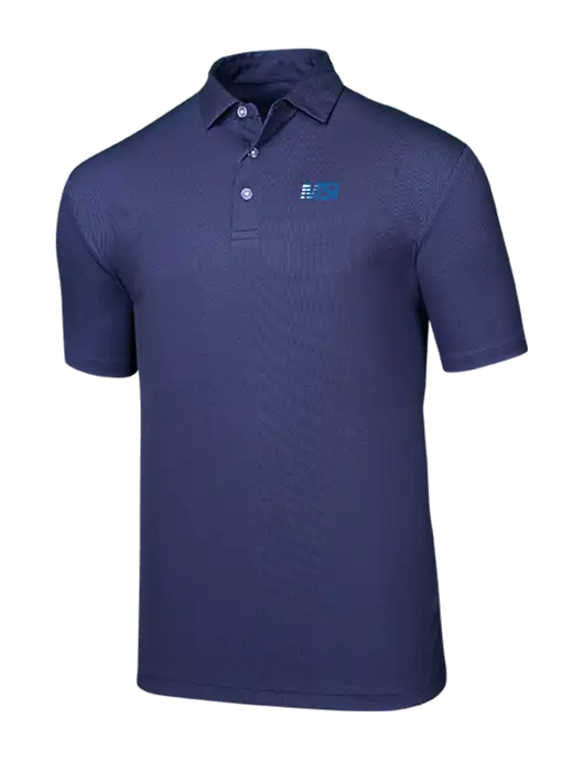 Callaway Birdseye Navy Polo w/MSI Icon logo