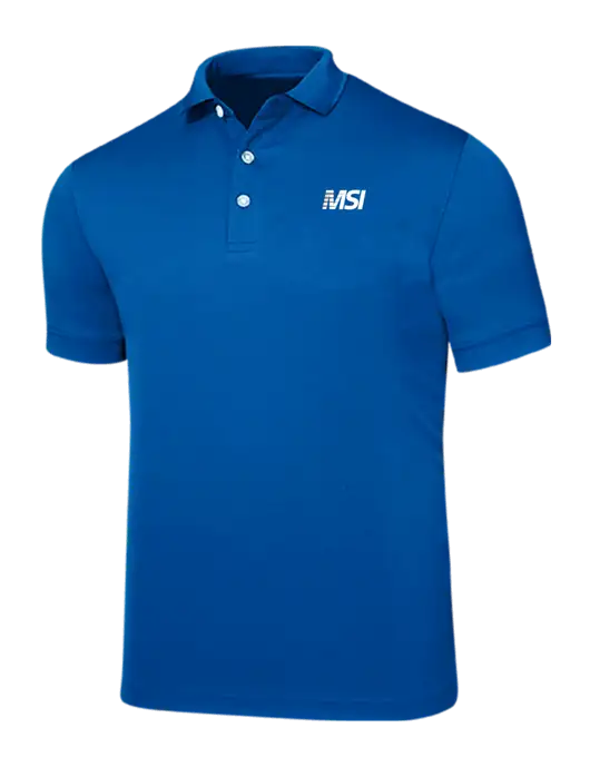Callaway Ottoman Royal Blue Polo w/MSI Icon logo