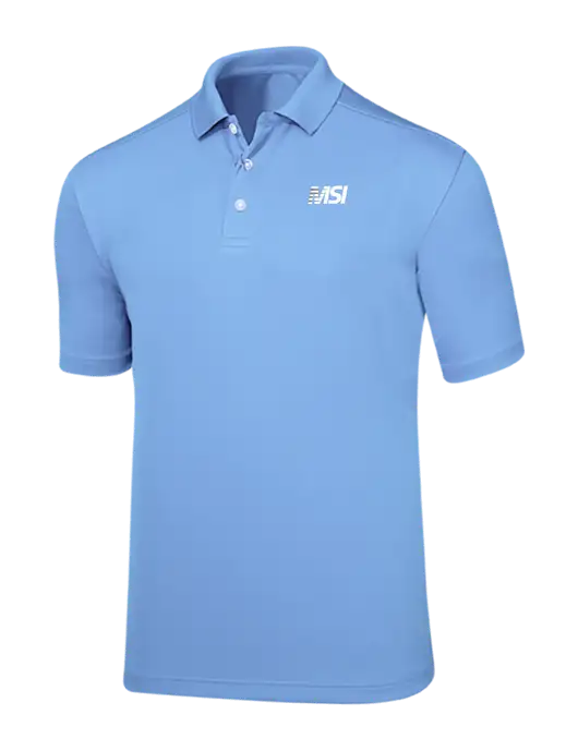 Callaway Core Light Blue Performance Polo w/MSI Icon logo