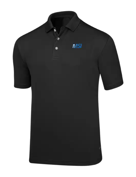 Callaway Core Black Performance Polo w/MSI Icon logo