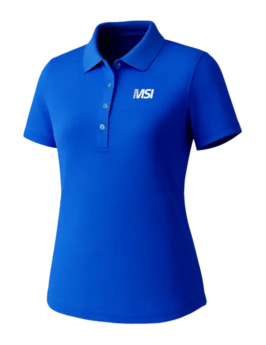 Callaway Womens Core Royal Performance Polo w/MSI Icon logo