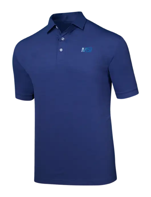 Callaway Navy Fashion Tonal Polo w/MSI Icon logo
