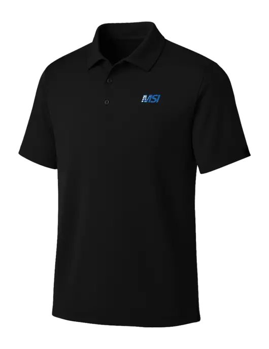 OGIO Blacktop Framework Polo w/MSI Icon logo