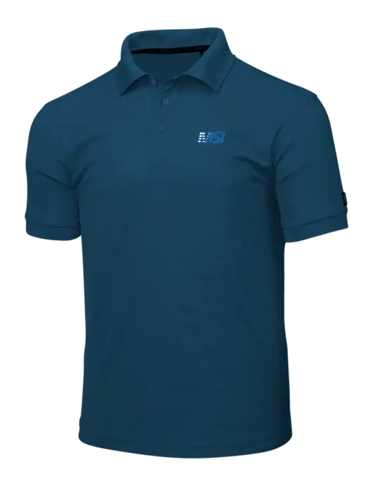 OGIO Light Navy Caliber 2.0 Polo w/MSI Icon logo