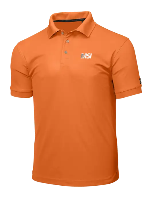 OGIO Orange Caliber 2.0 Polo w/MSI Icon logo