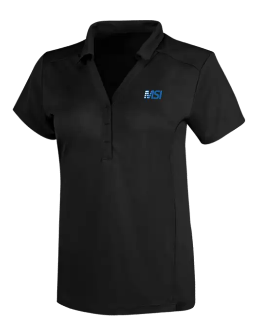 OGIO Blacktop Womens Framework Polo w/MSI Icon logo