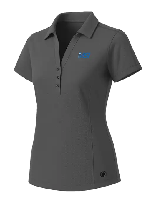 OGIO Womens Medium Grey ONYX Polo w/MSI Icon logo