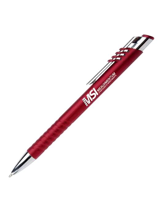 Schirhart Red Pen - Black Ink w/Meauxmentum Logo