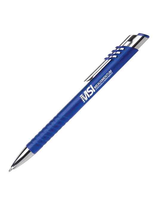 Schirhart Blue Pen - Black Ink w/Meauxmentum Logo