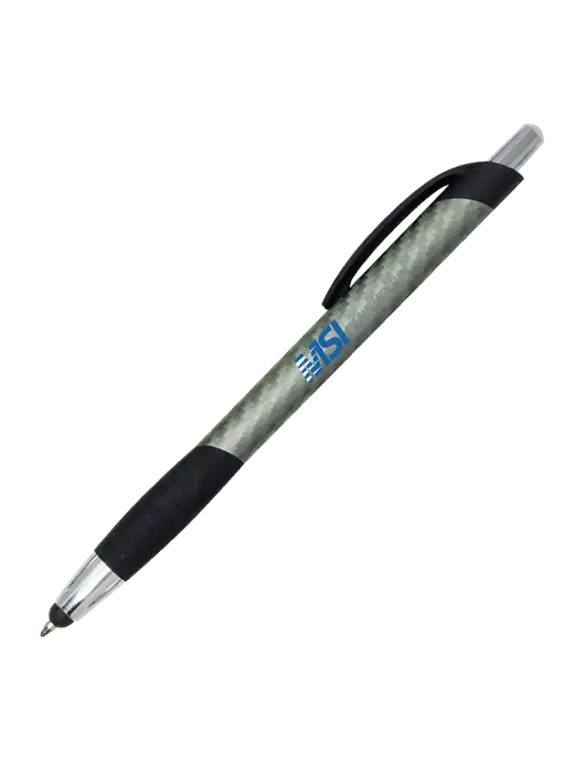 Sunray Gunmetal Stylus Pen w/Meauxmentum Logo