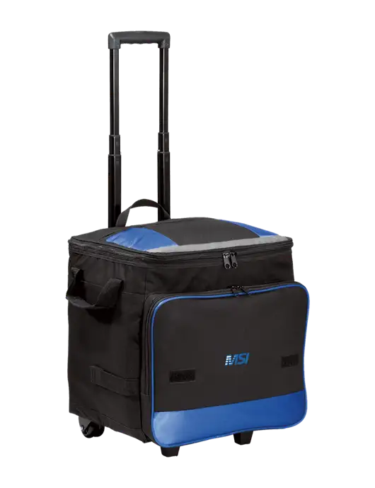 Twilight Blue Rolling Cooler w/MSI Icon logo