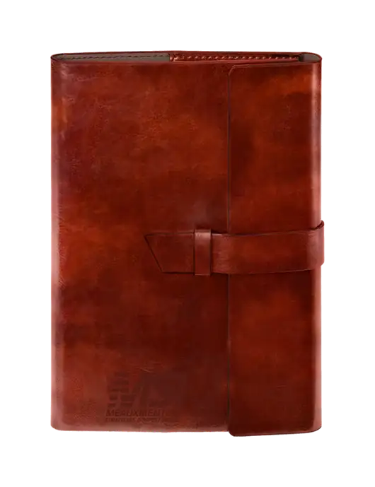 Fabrizio Brown 6.875 x 9.56 Portfolio w/Meauxmentum Logo