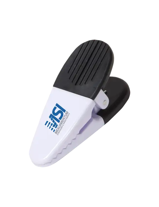 Magnetic White Power Clip w/Meauxmentum Logo