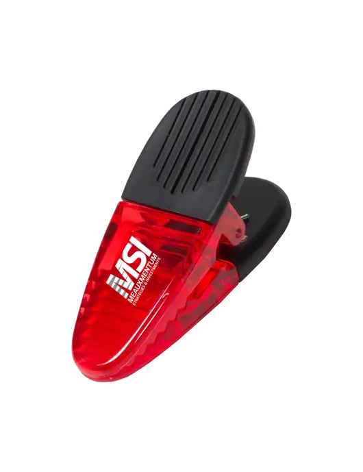 Magnetic Red Power Clip w/Meauxmentum Logo