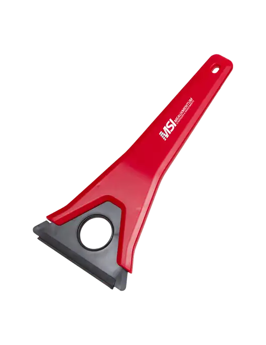TriBlade Red Windshield Scraper w/Meauxmentum Logo