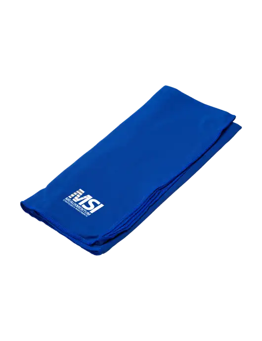 Eclipse Blue Copper Infused Cooling Towel w/Meauxmentum Logo