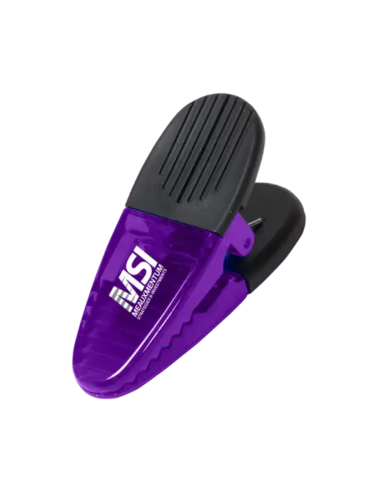 Magnetic Purple Power Clip w/Meauxmentum Logo