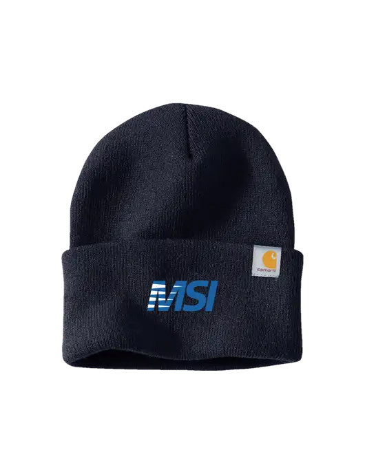 Carhartt Navy Watch Cap 2.0 w/MSI Icon logo