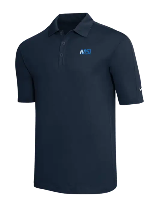 Nike Navy Tech Sport Dri-FIT Polo w/MSI Icon logo