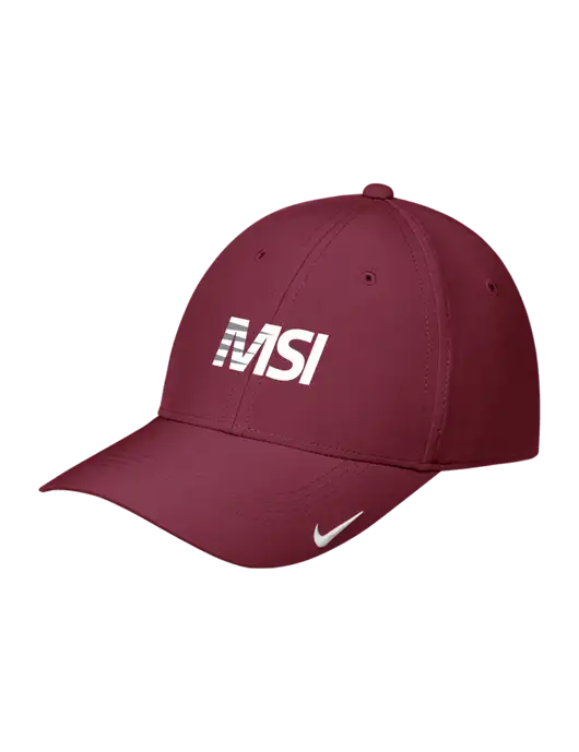 Nike Maroon Dri-FIT Legacy Cap w/MSI Icon logo