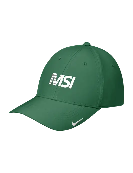 Nike Dark Green Dri-FIT Legacy Cap w/MSI Icon logo