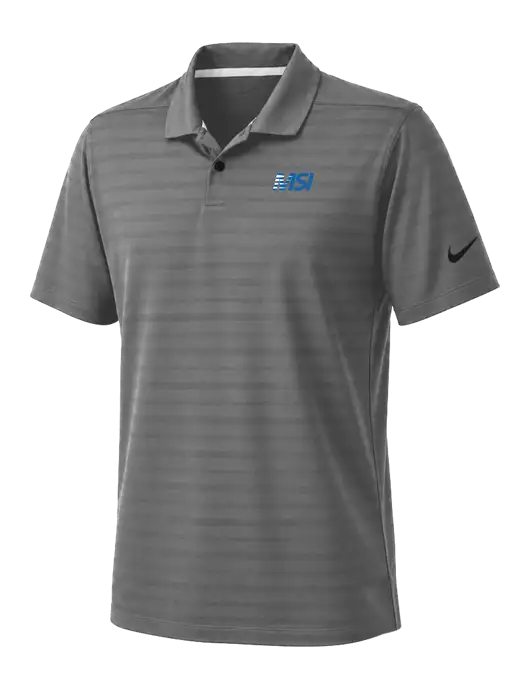Nike Dark Medium Grey Dri-FIT Vapor Jacquard Polo w/MSI Icon logo