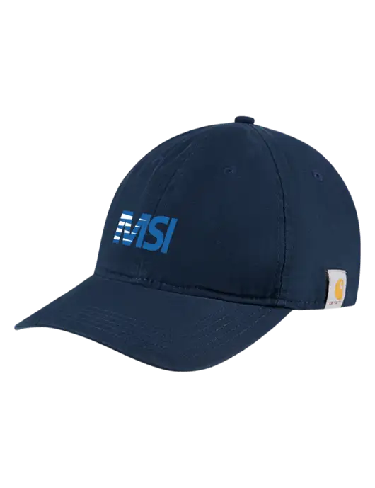 Carhartt Navy Cotton Canvas Cap w/MSI Icon logo