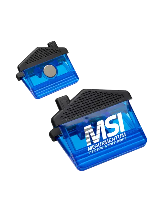 Translucent Royal Happy Home Power Clip

 w/Meauxmentum Logo