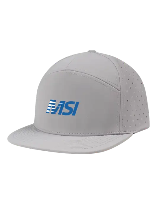 Richardson Light Grey Cannon Cap w/MSI Icon logo