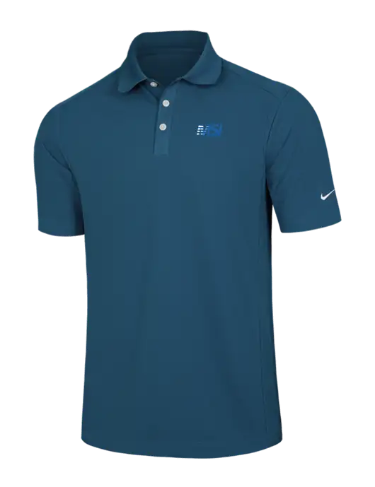 Nike Light Navy Dri-FIT Classic Polo w/MSI Icon logo
