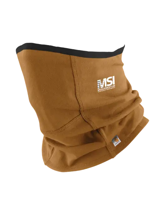 Carhartt Brown Cotton Blend Filter Pocket Gaiter w/Meauxmentum Logo