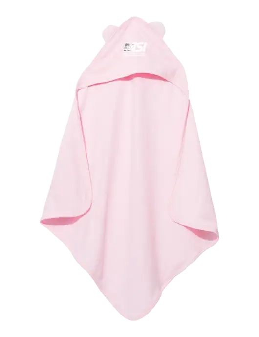 Pink Rabbit Skins Terry Cloth Hooded Towel with Ears  w/Meauxmentum Logo