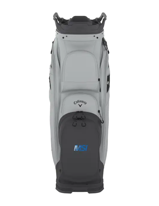 Callaway Org 14 Light Grey Cart Golf Bag  w/MSI Icon logo