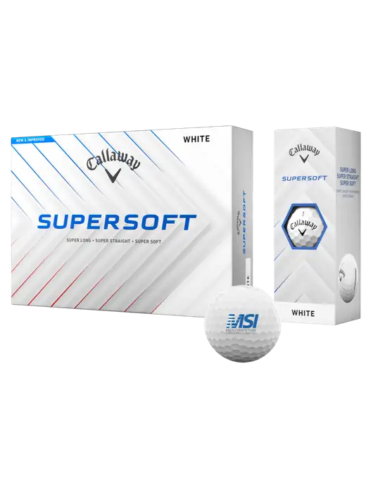 Callaway Supersoft Golf Balls 12/pk w/Meauxmentum Logo