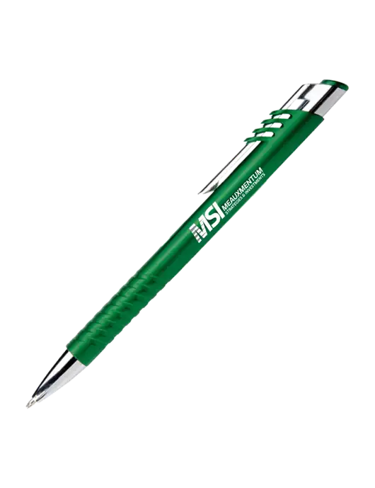 Schirhart Green Pen - Black Ink w/Meauxmentum Logo