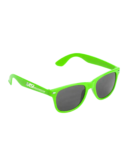 Daytona Light Green Sunglasses w/Meauxmentum Logo