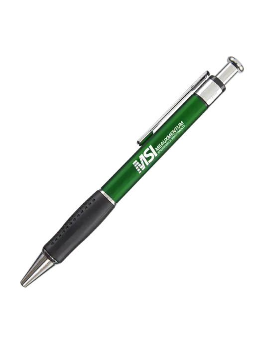 Malta Green Pen - Black Ink w/Meauxmentum Logo