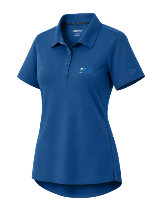 OGIO Womens Envision Light Navy Polo w/MSI Icon logo