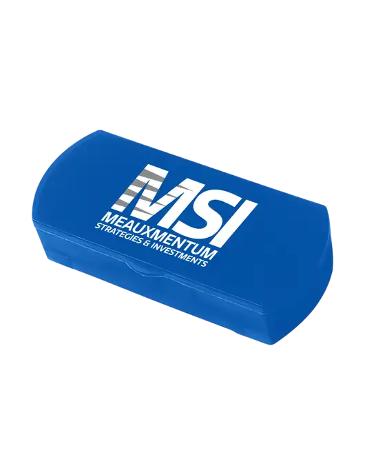 Royal Pill Box with Bandage Dispenser w/Meauxmentum Logo