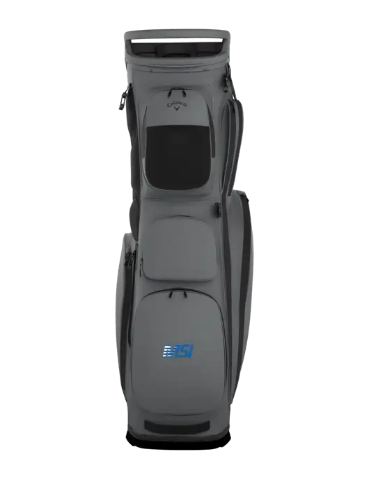 Callaway Fairway 14 Dark Grey Stand Golf Bag w/MSI Icon logo