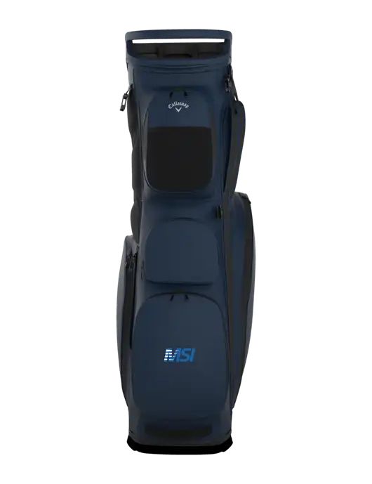 Callaway Fairway 14 Navy Stand Golf Bag w/MSI Icon logo